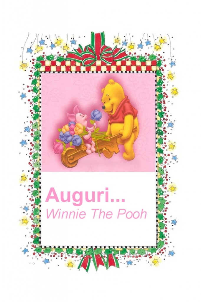 biglietto augurio winnie the pooh